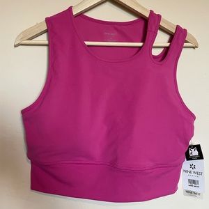 Nine West pink sports bra size XL